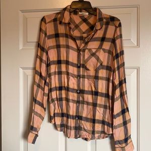 Striped button down shirt